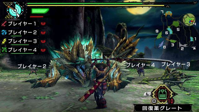 monster hunter portable 3rd hd cwcheat codes